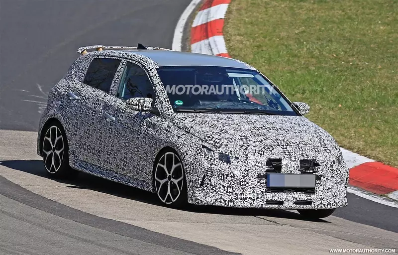 2021 Hyundai i20 N Spy shot.