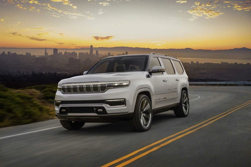 The Jeep Grand Wagoneer concept is aiming for more luxury