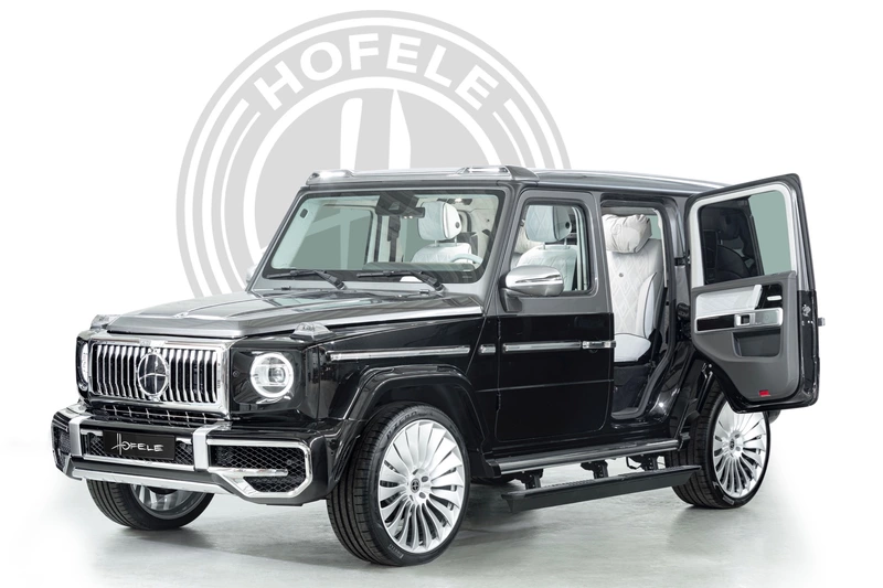 Hofele Design creates a Mercedes-Benz G-Class with bus doors.