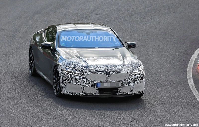 Spy shots and video of the 2023 BMW 8 Series: mid-cycle megacoupe update