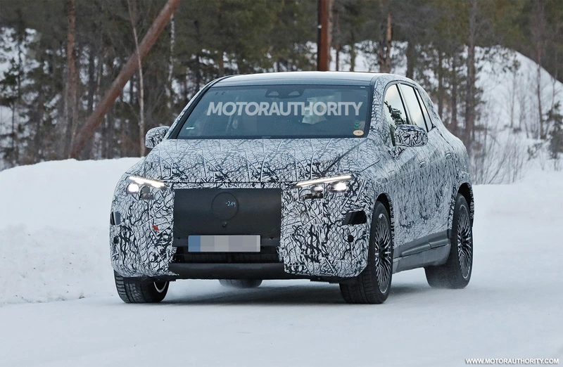 2024 Mercedes-Benz AMG EQE SUV Spy Shots: Affalterbach's First Electric SUV Spotted