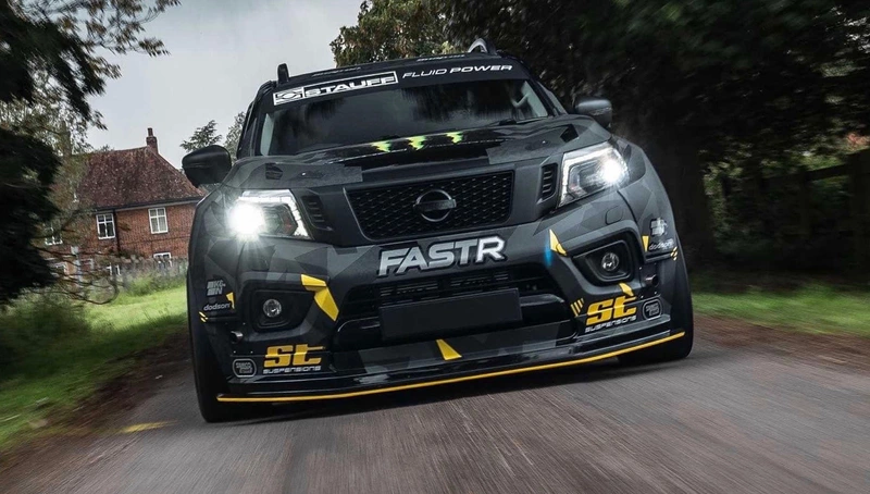 The Nissan Navara-R is a pickup truck with the heart of a 1,000-horsepower GT-R.