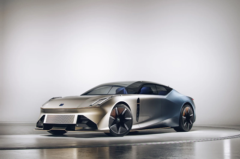 Lynk & Co. concept. 'The Next Day', showcasing a new design language and hybrid powertrain.