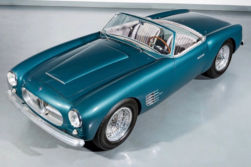 1955 Maserati A6G/54 2000 Spider by Zagato to be auctioned