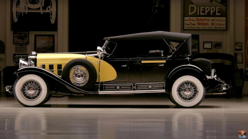 1930 Cadillac V-16 roars into Jay Leno's garage