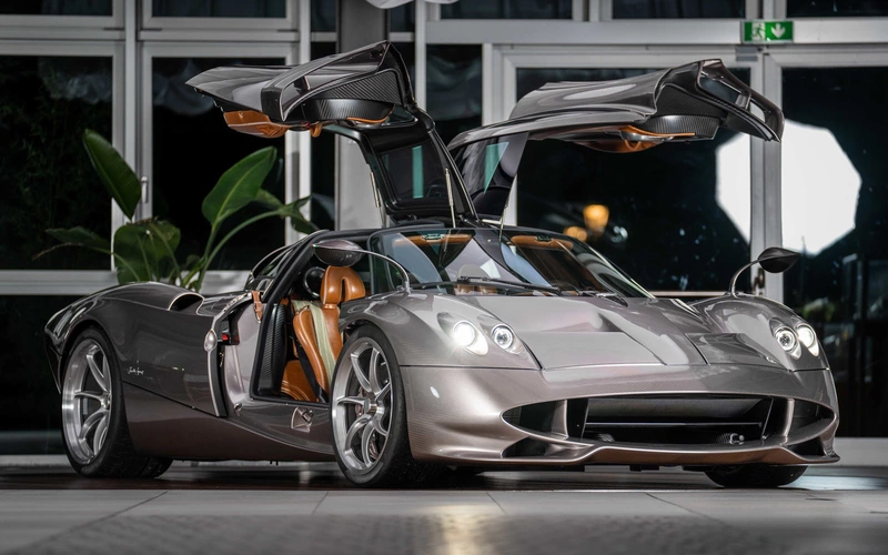 Pagani unveils the second of five Huayra Codarunga vehicles.