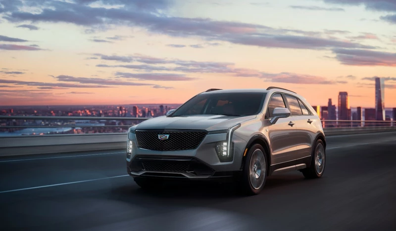 2024 Cadillac XT4 priced at $39,090 and comes standard with 33" curved screen