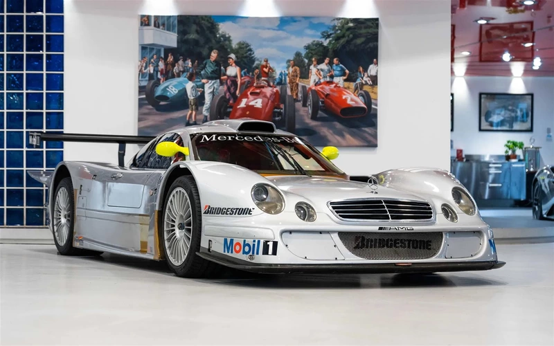 Mercedes-Benz CLK LM public road-going racing car for sale.