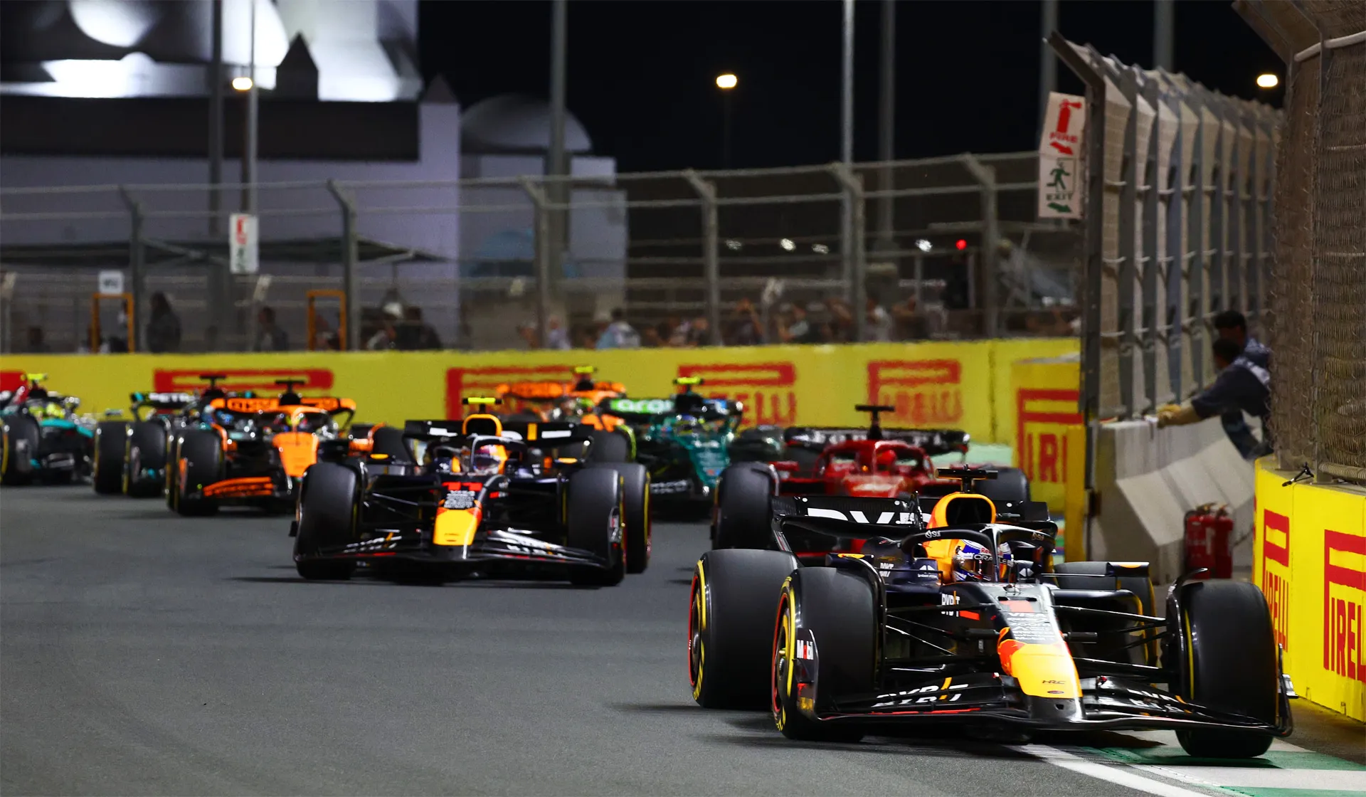 Red Bull wins the 2024 F1 Saudi Arabian Grand Prix.