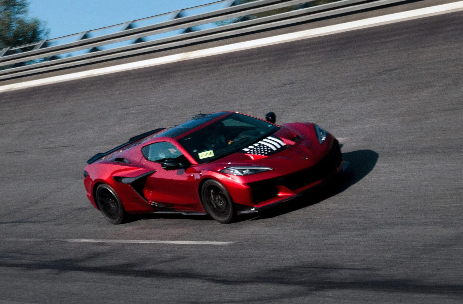 2025 Chevrolet Corvette ZR1 with a top speed of 233 mph